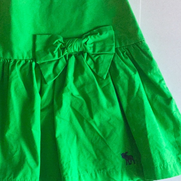 Abercrombie & Fitch Green Mckenna Skirt Size W 26 - Picture 6 of 8